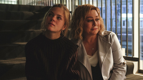 Мария Аронова встретила своего "двойника" на съемках "Пары из будущего"