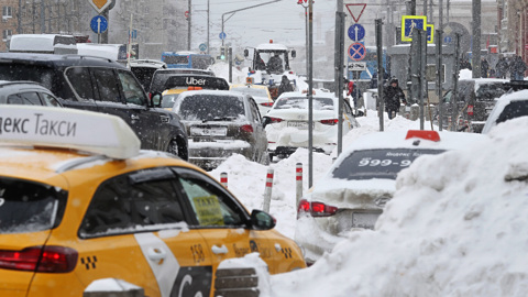 На Мясницкой улице в Москве восстановлено движение после пожара