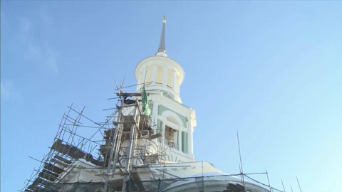 Идет реставрация Новоторжского Борисоглебского монастыря