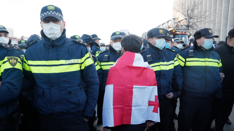 Во время спецоперации по аресту Ники Мелии в Грузии задержали более 20 человек