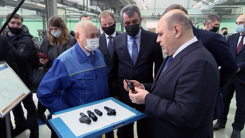 Мишустин посетил будущий агропарк на Алтае