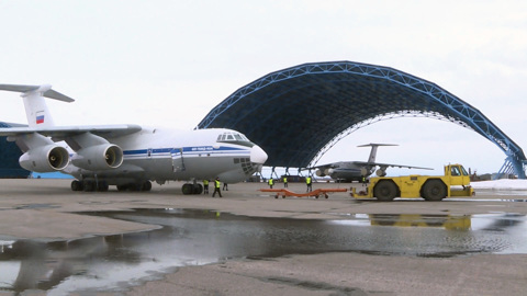 В Ульяновсе хотят возродить производство грузового самолета Ан-124 "Руслан"