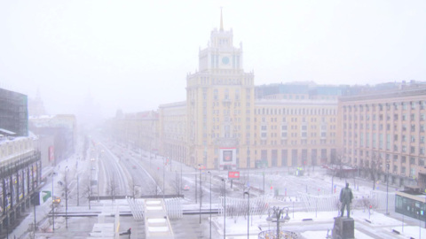 Рекордный снегопад обрушится на Москву