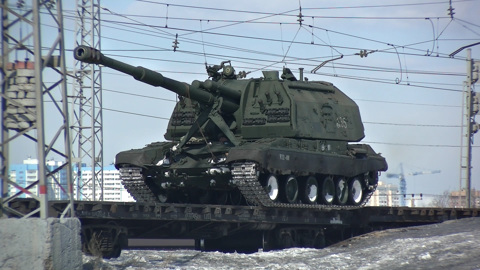 В Самару для участия в Параде Победы прибыла военная техника