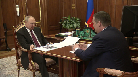 Владимир Путин провёл встречу с Андреем Никитиным