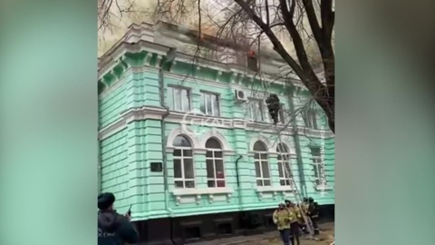 Пожарные локализовали возгорание кардиохирургического центра в Благовещенске
