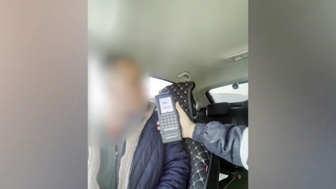 В Омске задержан пьяный таксист, уже лишенный водительских прав