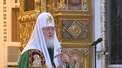 Патриарх Кирилл поздравил верующих с наступающей Пасхой