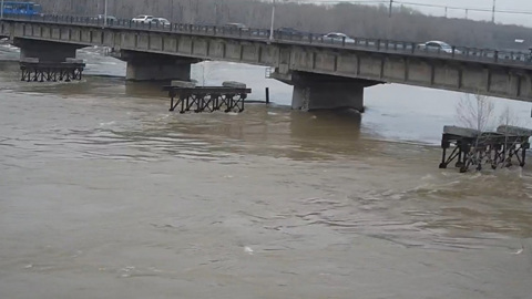 Подъём уровня воды в Ие в районе Тулуна прогнозируется выше критического