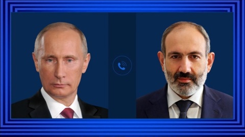 Путин обсудил с Пашиняном ситуацию в Карабахе