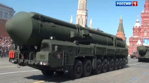 Парад Победы отрепетировали с точностью до миллиметра