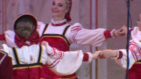 Воронежский русский народный хор дал большой концерт в Храме Христа Спасителя