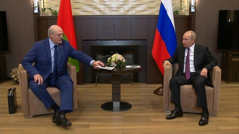 Лукашенко согласился искупаться в Сочи вместе с Путиным