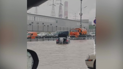 В Москве сегодня ожидается "суперливень"