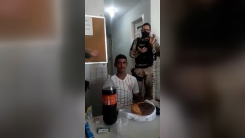 В Бразилии полицейские устроили вечеринку для задержанного воришки