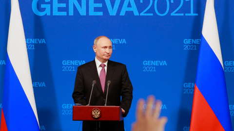 Путин: тема Украины затрагивалась на встрече с Байденом