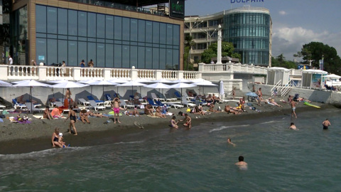 Вода на курортах Краснодарского края прогрелась до комфортной температуры