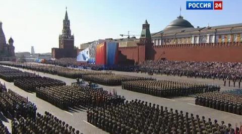 По Красной площади прошла вся боевая мощь 