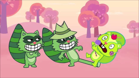 Суд запретил ссылки на мультсериал Happy Tree Friends