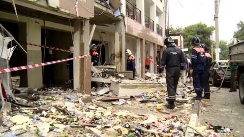 Взрыв газа в гостинице Геленджика повредил пять соседних домов
