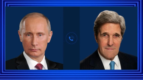 Путин провел телефонный разговор с Джоном Керри