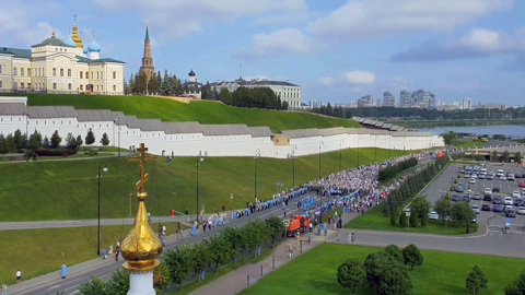 В столице Татарстана освятили Собор Казанской иконы Божьей матери