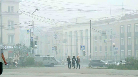 В Якутске ПДК взвешенных частиц в воздухе превысила норму почти в 22 раза