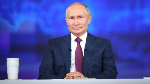 Путин поздравил работников и ветеранов РКК "Энергия" с 75-летием