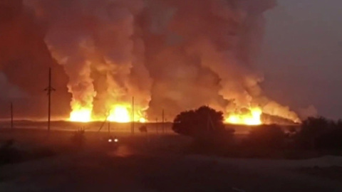 Пять человек погибли в результате взрывов на складе воинской части в Казахстане