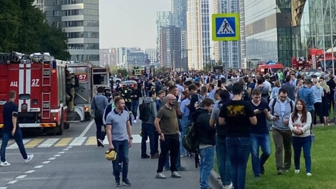 Пожар в бизнес-центре "Президент Плаза" на западе Москвы ликвидирован