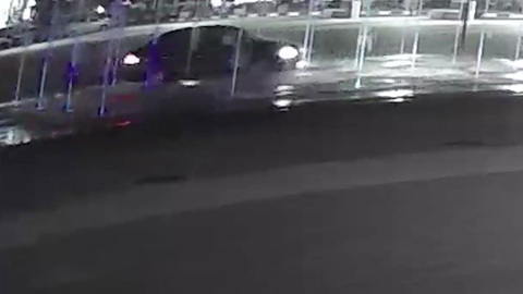 Появилось видео дрифтера в фонтане под Воронежем