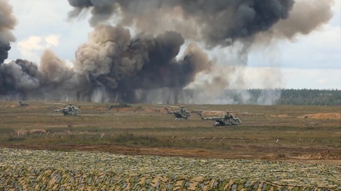 Путин посетил полигон Мулино в Нижегородской области