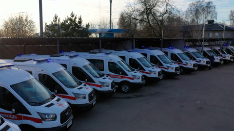Скорая помощь в Подмосковье пополнится 340 машинами