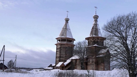 Варваринская церковь из деревни Яндомозеро в Карелии получила вторую жизнь