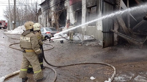 В Подмосковье ликвидирован пожар на складе