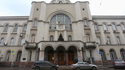 Историческое здание Московского почтамта проходит масштабную реставрацию