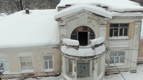 В Любанове разрушается образец неоклассики – усадьба Карла Шлиппе
