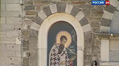 Патриарх Кирилл поклонился Афону