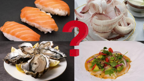 Сырые мясо, рыба и яйца: их польза и опасность