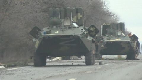 Российские военные соединились с частями Народной милиции ЛНР