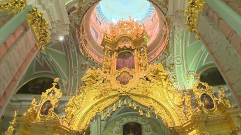 300 лет назад началось создание иконостаса Петропавловского собора