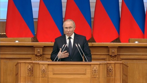 Путин: ответ России на неприемлемые для нас угрозы будет молниеносным