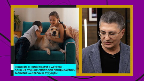 Доктор Мясников ответил на вопрос о средствах борьбы с сезонной аллергией