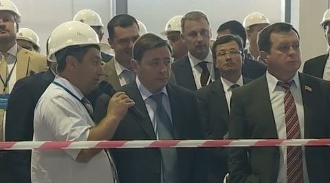Хлопонин осмотрел новый завод в Невинномысске