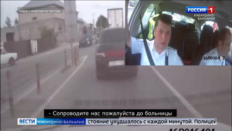 Автоинспекторы Кабардино-Балкарии помогли вовремя доставить в больницу двухлетнего ребенка