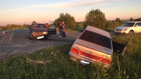 В Марий Эл в аварии пострадал несовершеннолетний
