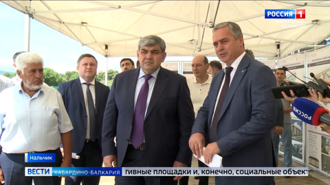 Глава КБР Казбек Коков ознакомился с планом развития микрорайона "Восточный" в Нальчике