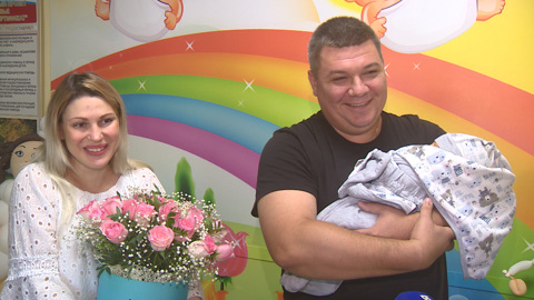 В Волгоградской области у семьи из Мариуполя родился долгожданный ребенок
