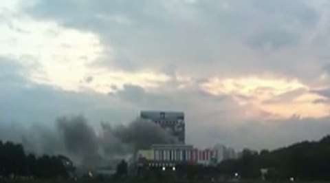 В Останкине возник пожар: идет эвакуация