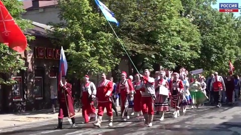 Выступление псковского Ансамбля "Сказ" стало ярким завершением фестиваля народного творчества "Венок дружбы"